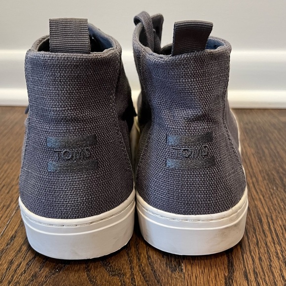 Men’s Toms High Tops | Grey | Size 11.5 - Picture 5 of 6